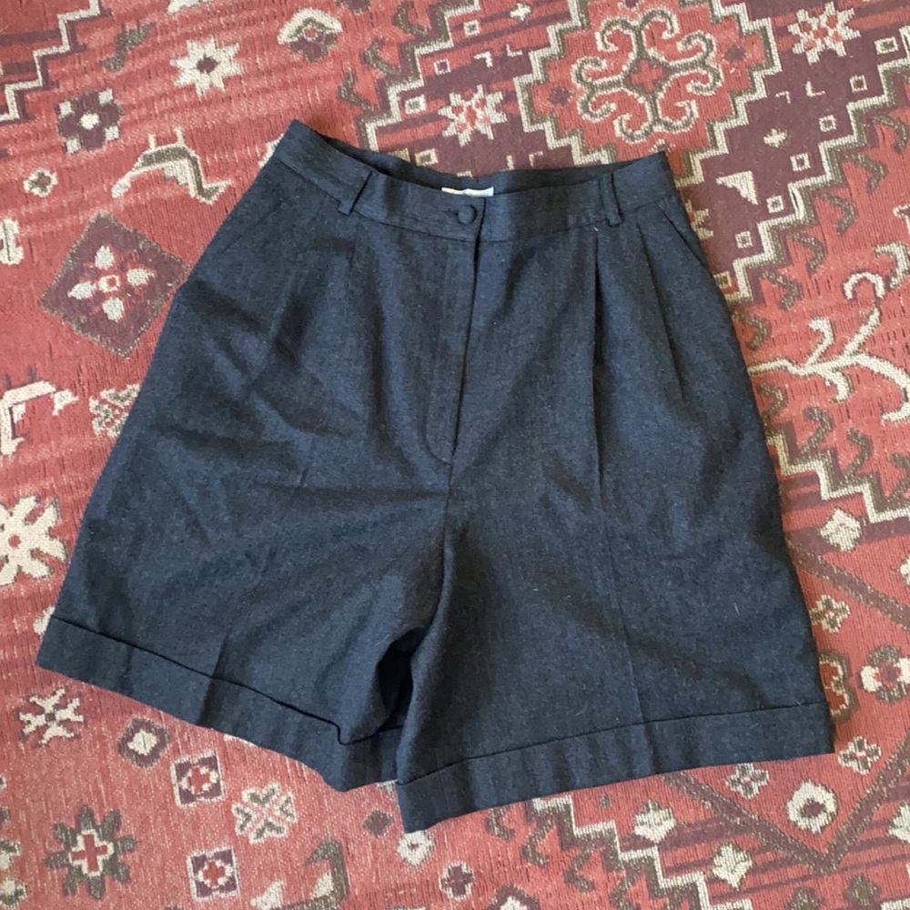 Vintage Liz Claiborne Wool Trouser Shorts